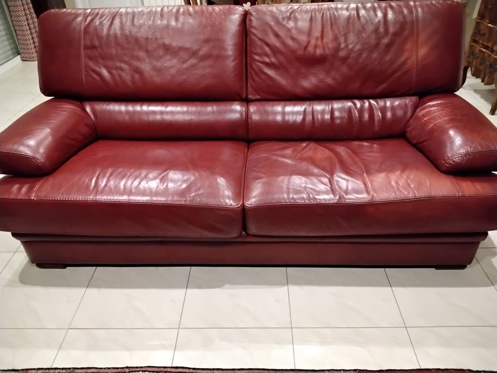 2 Canap�s bordeaux 120 Frouzins (31)