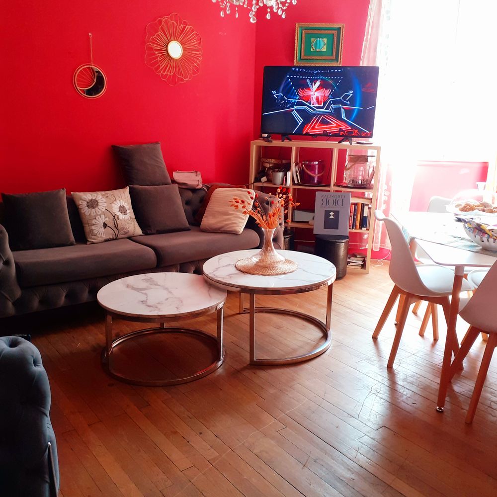 Canap�s chesterfield 4places et 3places en velour 750 Paris 20 (75)