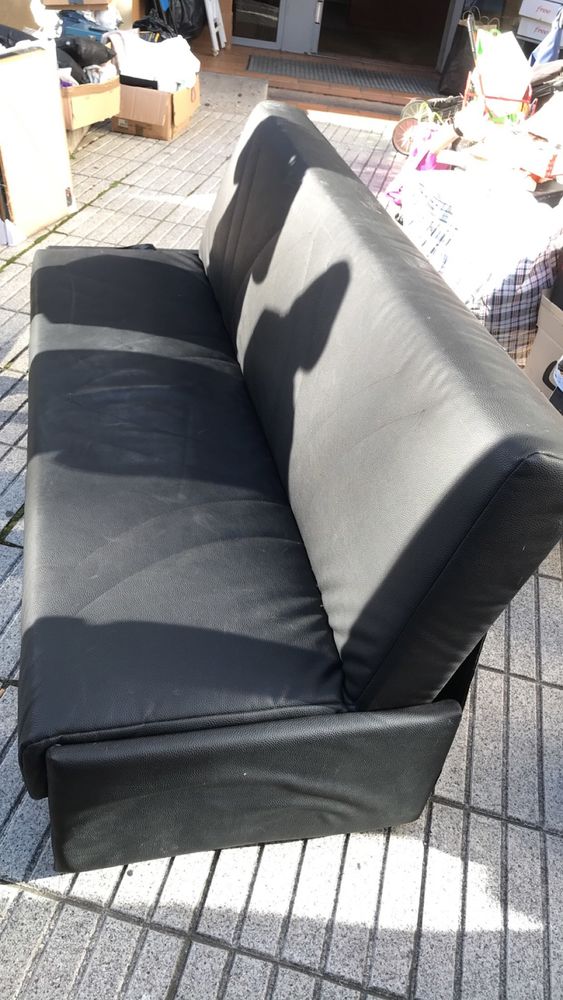 Canap�s clic clac noir 110 Ivry-sur-Seine (94)