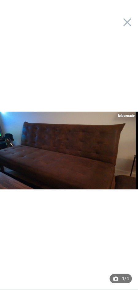 2 canap�s convertibles 3 places maison du monde 300 Livry-Gargan (93)