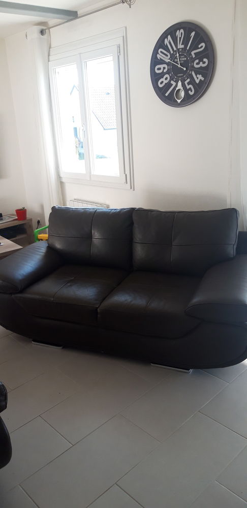 2 canap�s cuir 2x180x98 cm 250 K�tzingue (68)