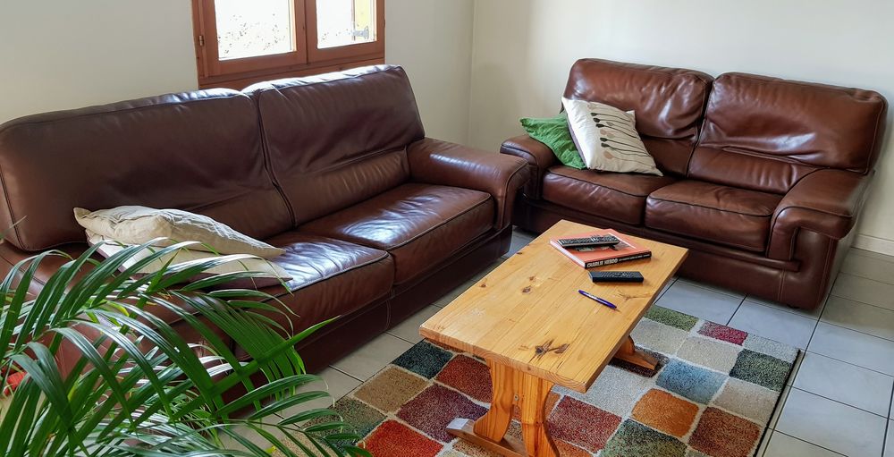 Canap�s cuir 2 places et/ou 3 places. 100 Contamine-sur-Arve (74)