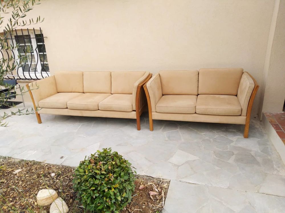 2 canap�s design scandinave (2 pl.   3 pl.) 200 Montauroux (83)