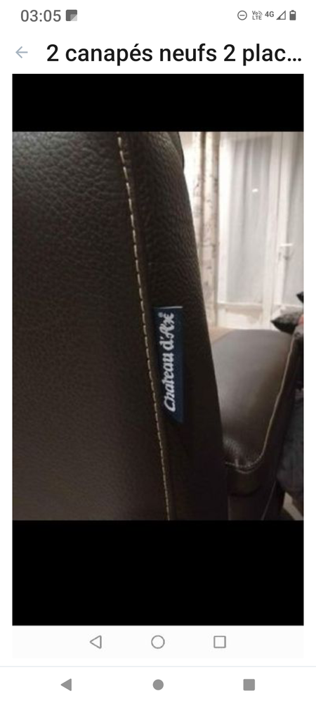 Lot de 2 canap�s 2 places ch�teau d Ax neufs 1600 Cavaillon (84)