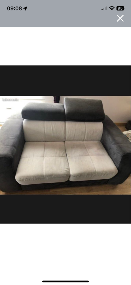 canaps 2 places toutsalon 
250 Valserh�ne (01)