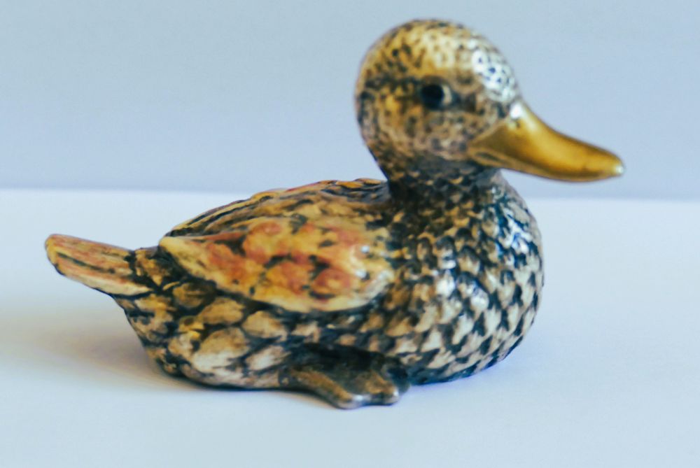 Canard en laiton �maill� 12 Annecy (74)