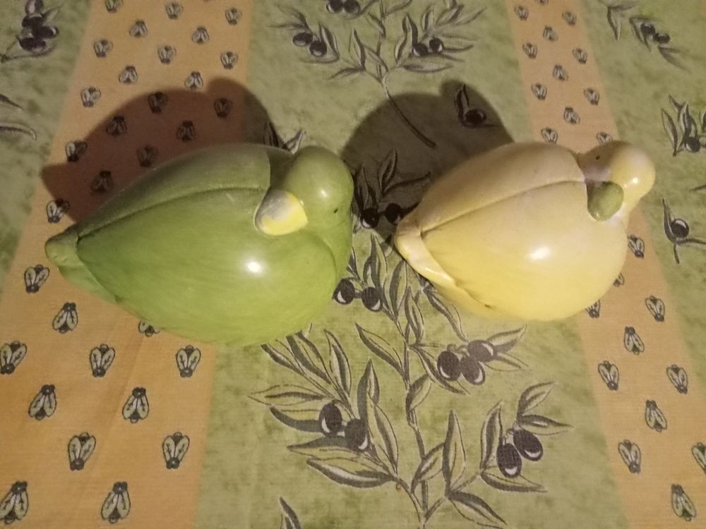 LOT DE 2 CANARDS EN CERAMIQUE 5 C�ret (66)