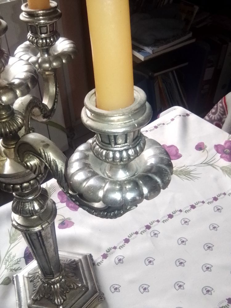 Cand�labre 4 branches, 37 cm de haut, 26 de large, 2,7 kg 35 �tueffont (90)