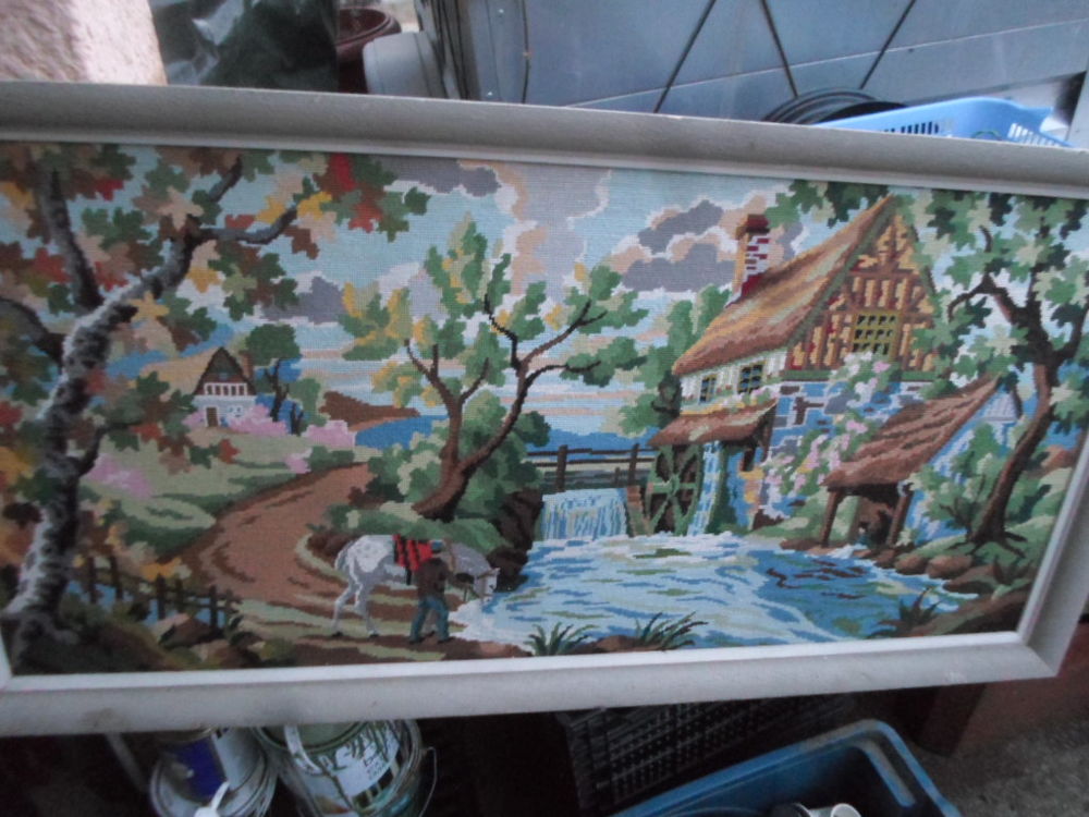 canevas 51x110 encadre 55 Am�lie-les-Bains-Palalda (66)