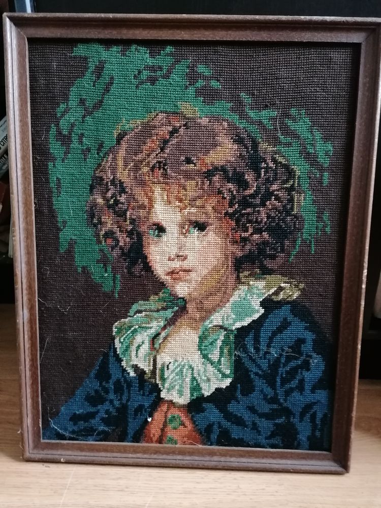 Canevas et son cadre 19 �ragny (95)