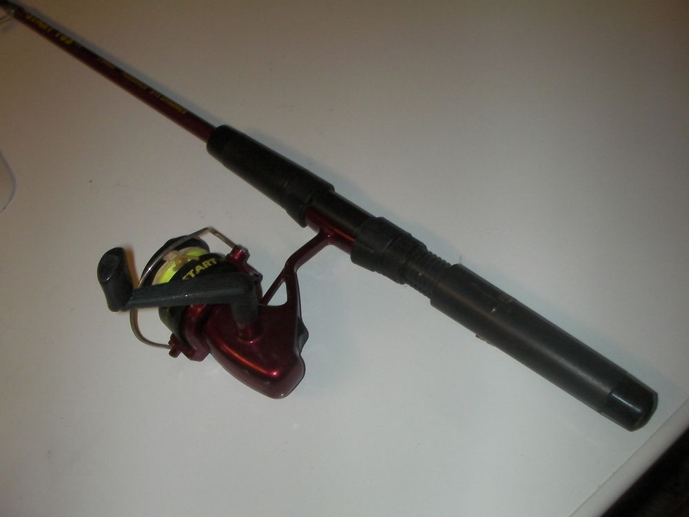 Canne lancer l�ger + moulinet 28 Roques (31)