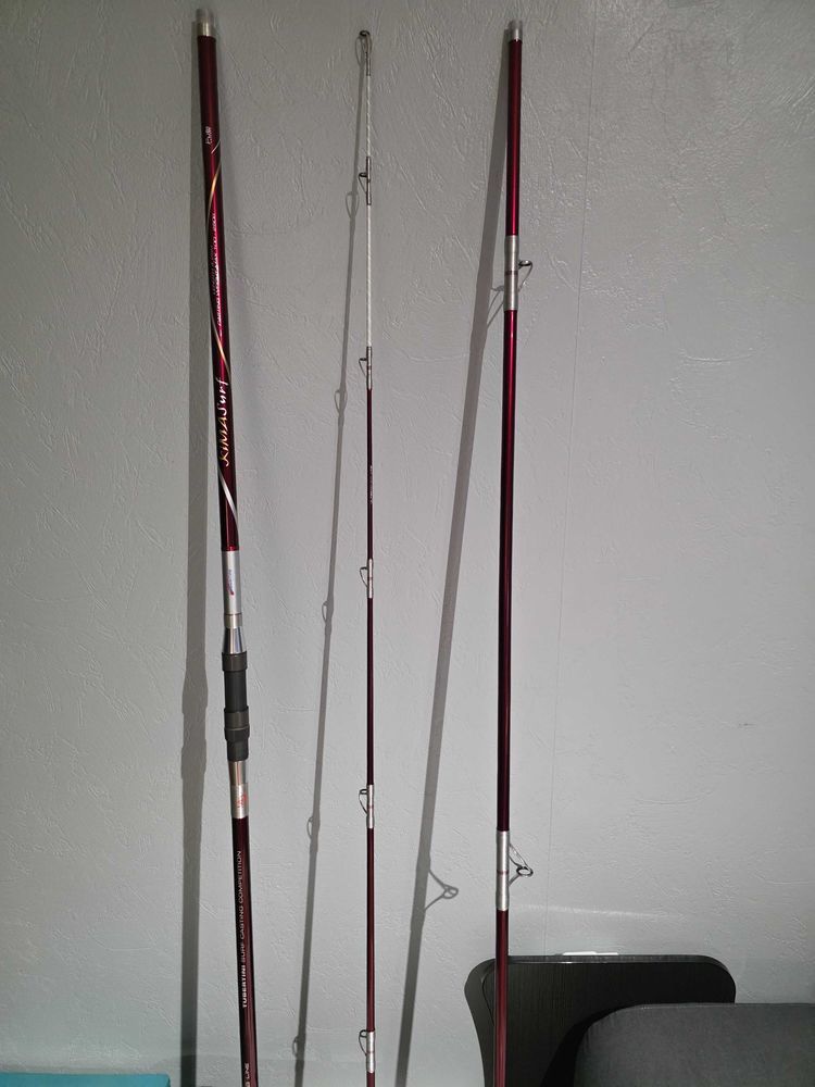 canne de surf casting Tubertini 350 Toulon (83)