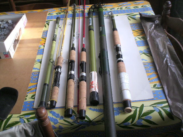 lot de 7 cannes mitchell neuves 1 Pont-de-Ch�ruy (38)