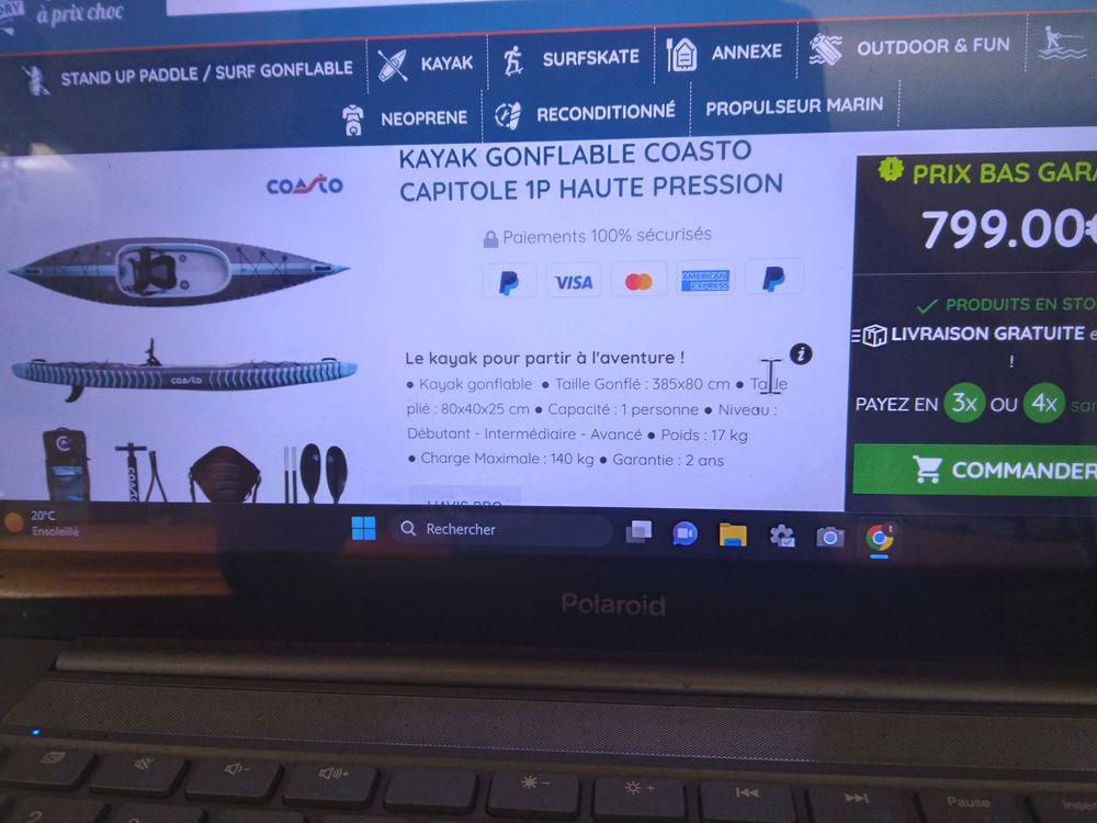 cano� kayak 400 Le Barcar�s (66)