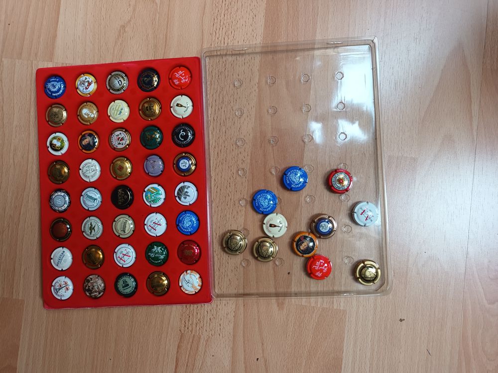 capsules de champagne dans sa bo�te 20 Annecy (74)