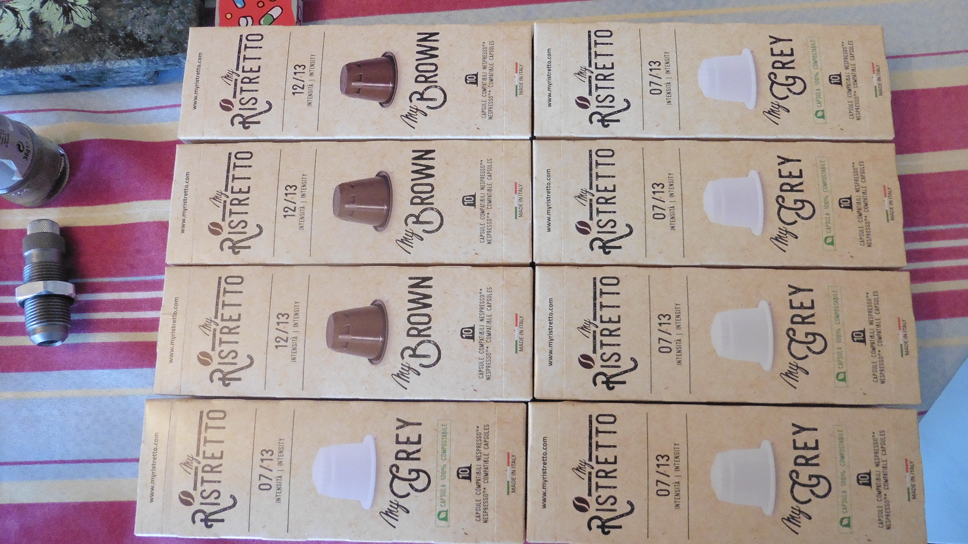 lot capsules My Ristretto compatibles Nespresso 20 Albi (81)