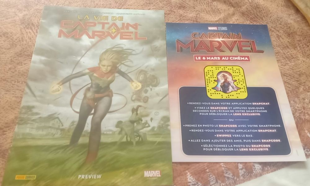 BD la vie de captain Marvel 4 Courbevoie (92)