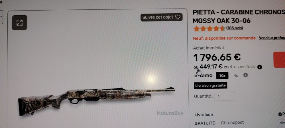 carabine 30.06 900 Oyri�res (70)