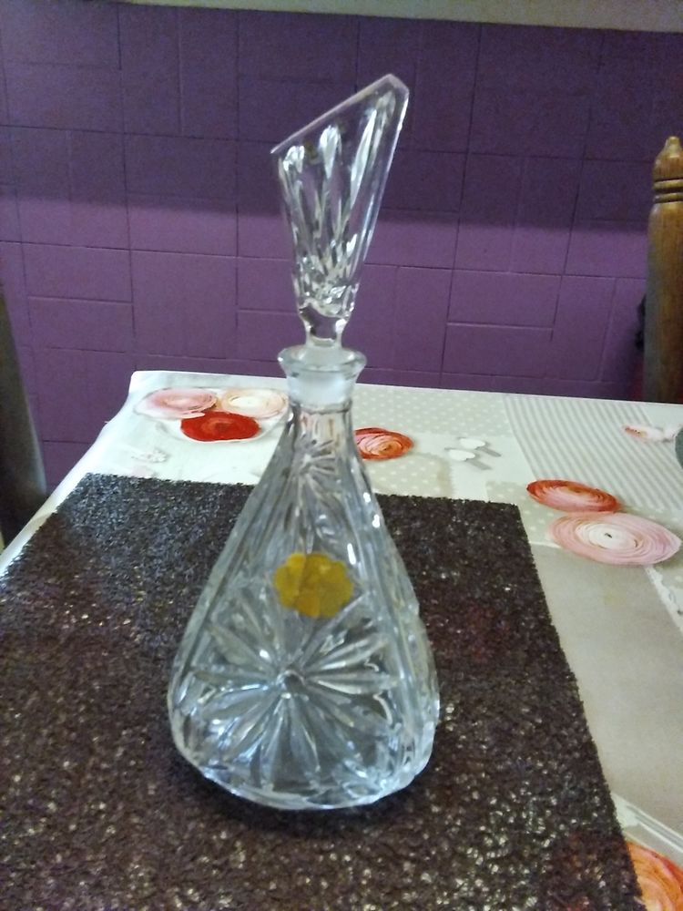 carafe a liqueur cristal de Bavi�re 30 Sedan (08)