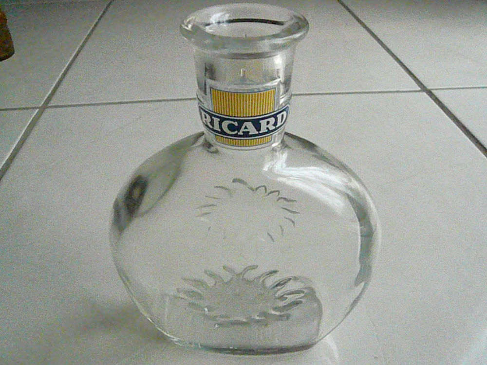 Carafe en verre Ricard 10 Franqueville-Saint-Pierre (76)