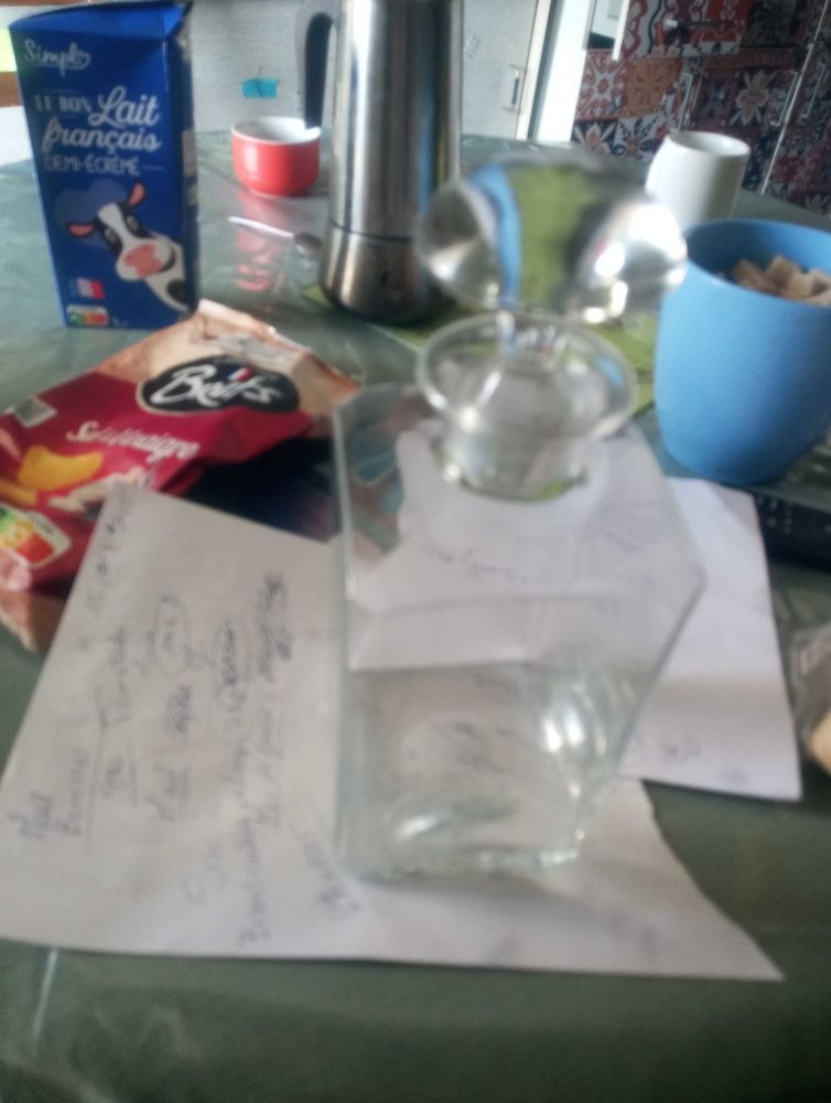 Carafe en verre transparent 20 Guyancourt (78)