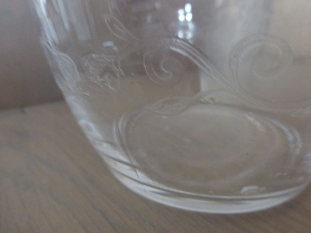 CARAFE A VIN en verre 10 Doussard (74)