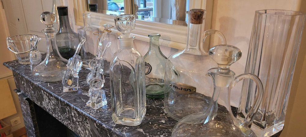 lot de carafes en verre 70 Sens (89)