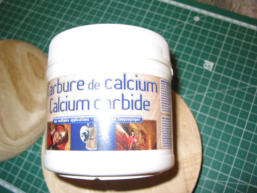 CARBURE DE CALCIUM lampe ac�tyl�ne mineur sp�l�o r�pulsif nu 10 Marseille 13 (13)