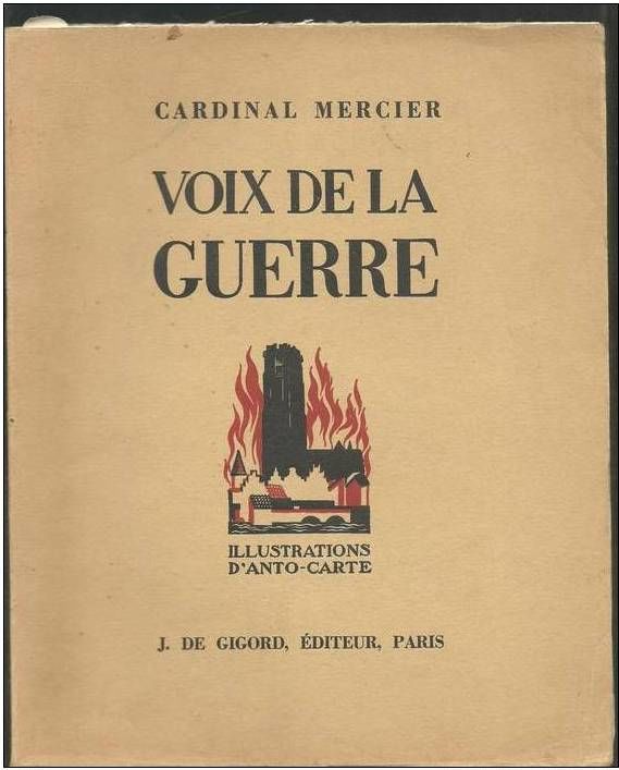 Cardinal MERCIER Voix de la guerre - 1937 15 Montauban (82)