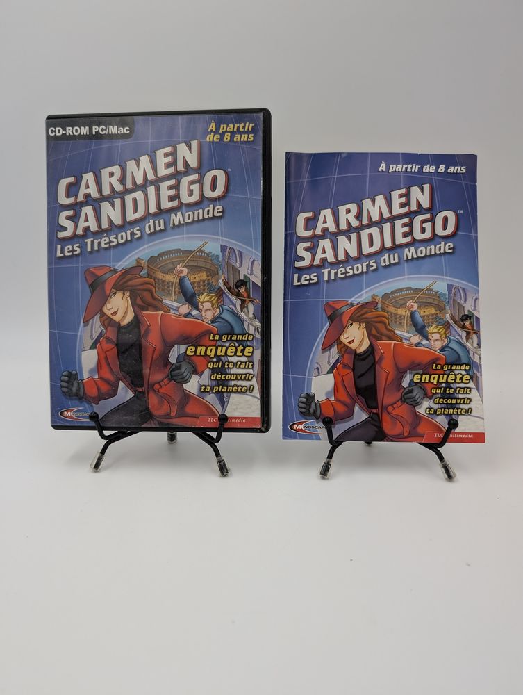Jeu PC Carmen Sandiego : Les Tr�sors du Monde complet 4 Vulbens (74)