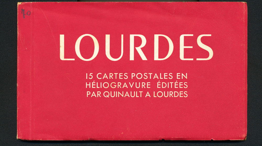 Carnet de 15 cartes postales anciennes LOURDES 3 Fleury-les-Aubrais (45)