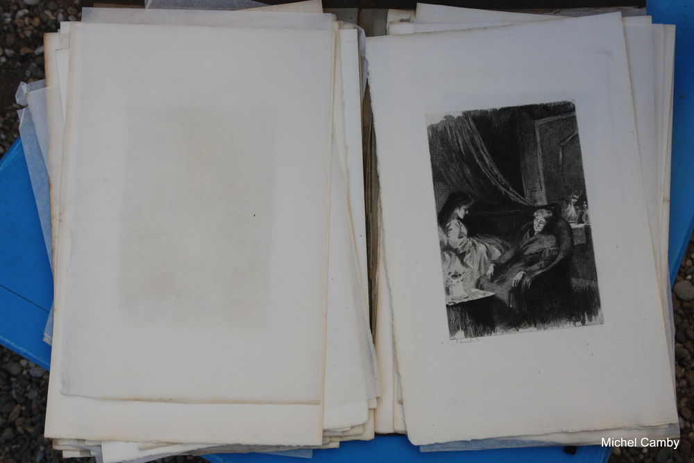 Carnet de Eaux-Fortes 300 Saint-Chinian (34)