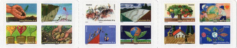  CARNET   FRANCE
JOURNEE DU TIMBRE
NEUF **  NON PLIE 17 Caumont (09)