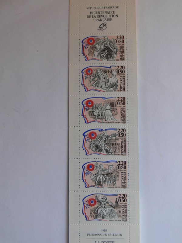 carnet de timbres 5 Plougoumelen (56)