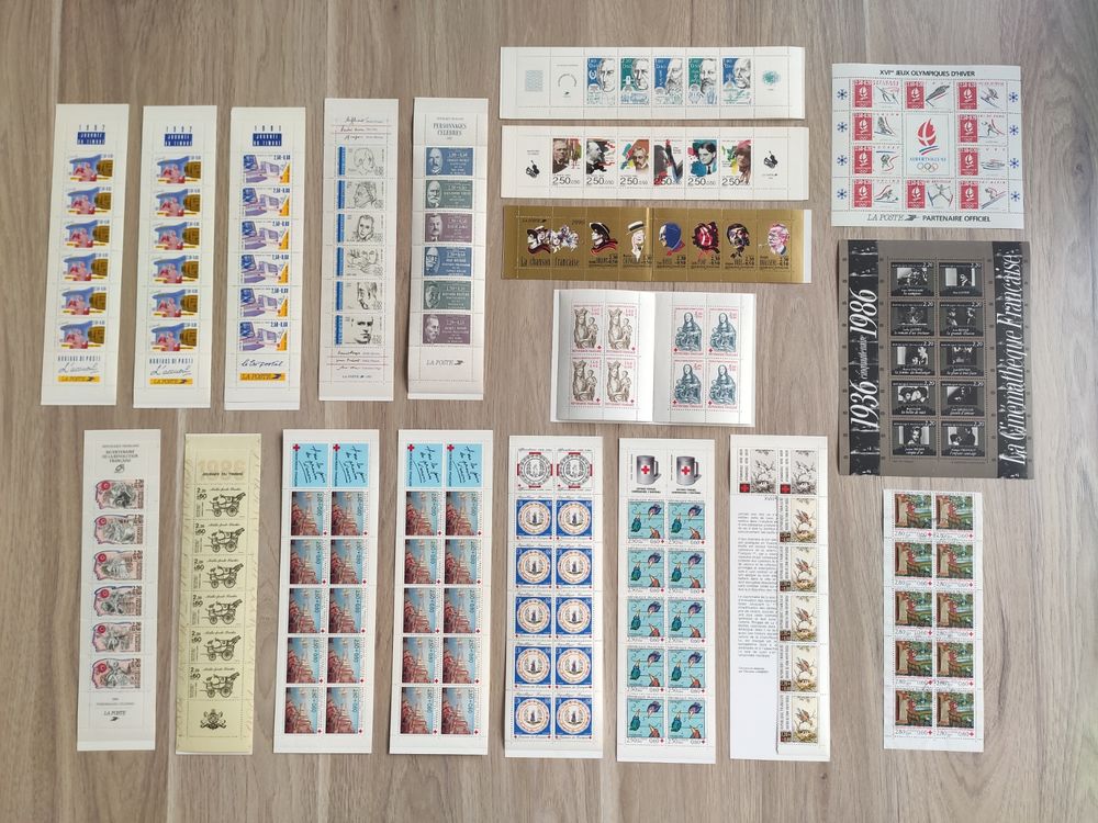 Carnets/Planches de timbres 100 Vandœuvre-lès-Nancy (54)