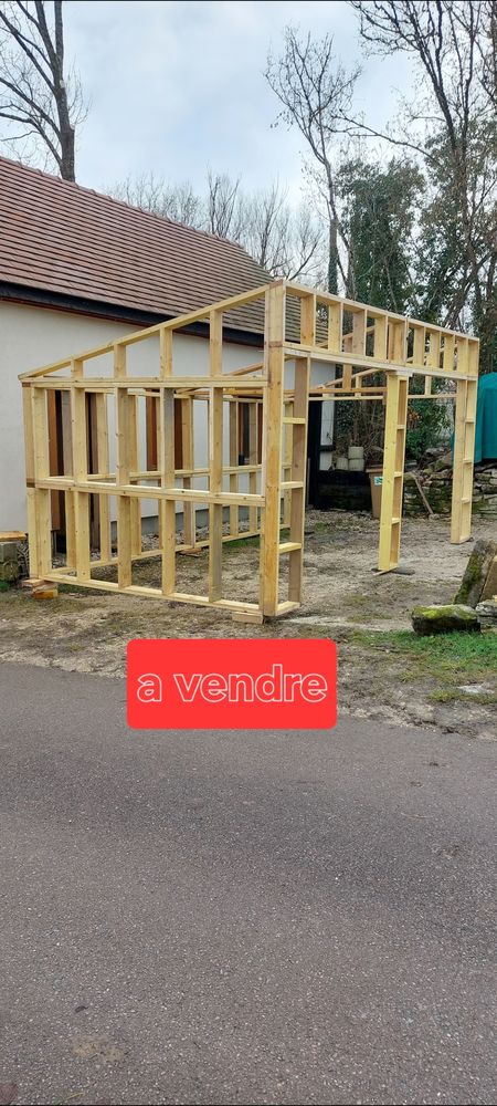 Carport. Bungalow. Studio. Ossature  chalet 1200 Venarey-les-Laumes (21)