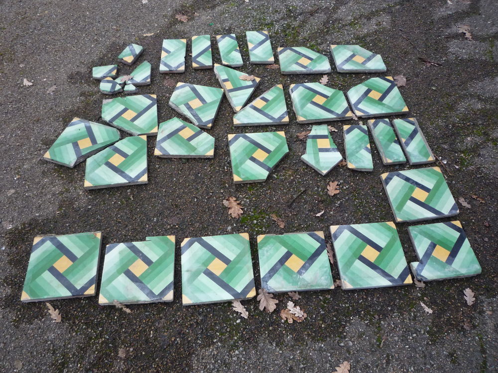Carreaux de ciment vert 35 Castres (81)