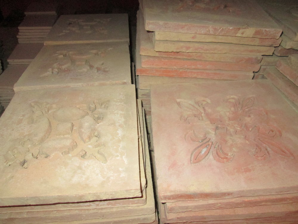 Carrelage - Fa�ence  Fait Main  en terre cuite 4 Saint-Porquier (82)