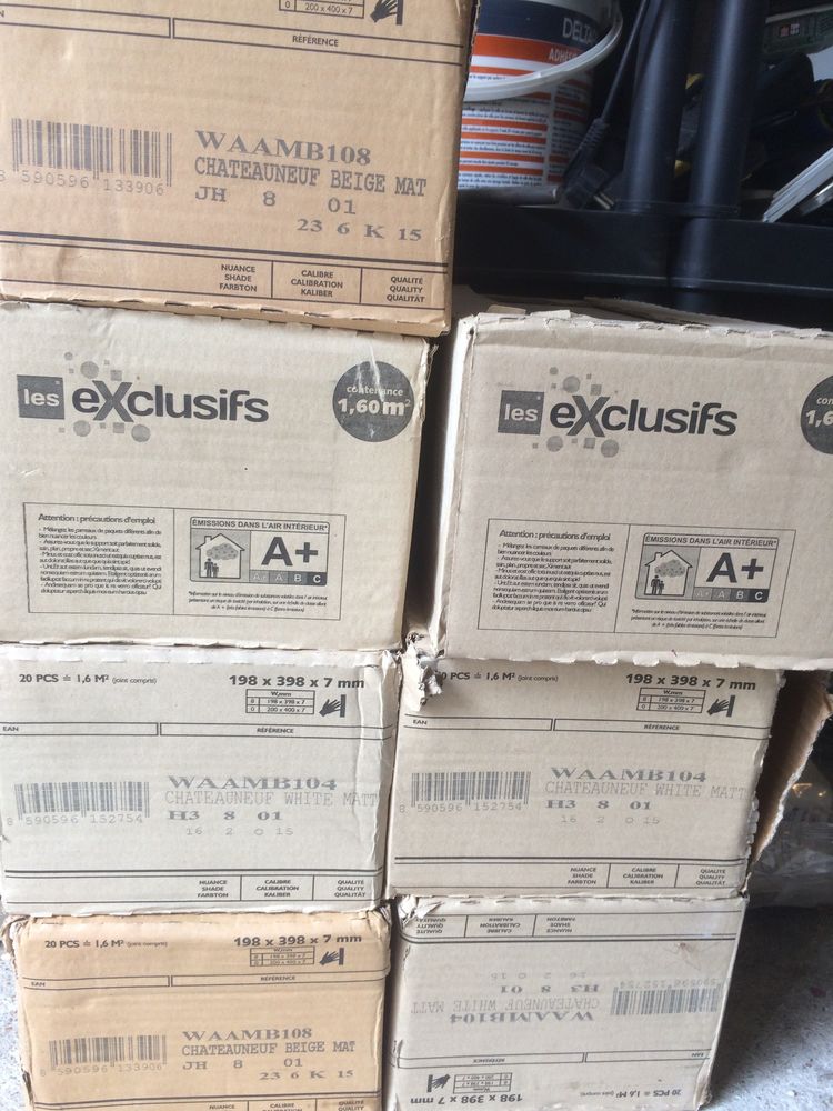 Carrelage mural blanc et beige 115 Saint-Jean-de-Braye (45)