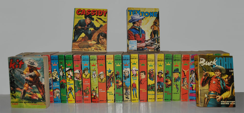 Bd kit carson buck john tex tone Reliures imp�ria -
10 Orl�ans (45)