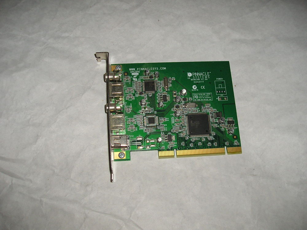 Carte d'acquisition video Pinnacle Systems:  Bendino 30 Sept�mes-les-Vallons (13)