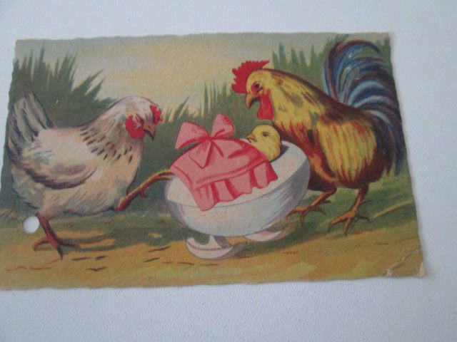 CARTE ANCIENNE P�QUES 6 Saran (45)