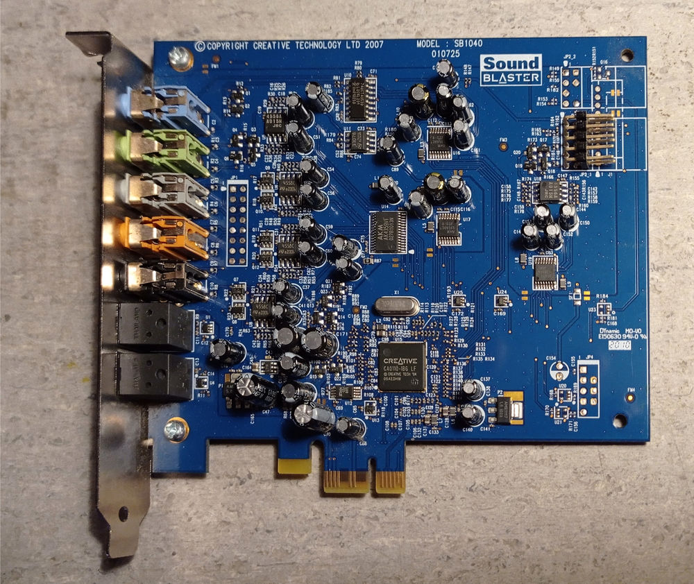 Carte audio Sound Blaster SB1040 20 Mons-en-Bar�ul (59)