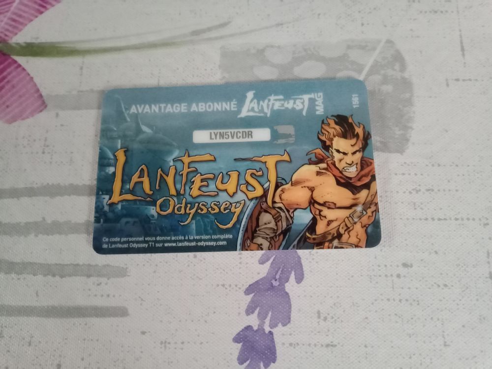 
Carte avantage abonn� Lanfeust Mag 20 Oroux (79)