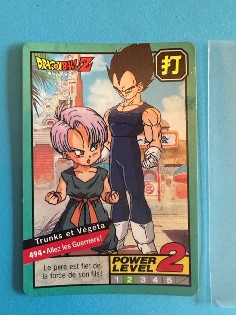 Carte DBZ n�494 Carddass Bandai 1996 VF 5 Meudon (92)
