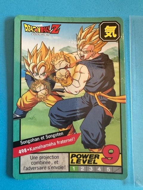 Carte DBZ n�498 Carddass Bandai 1996 VF 4 Meudon (92)