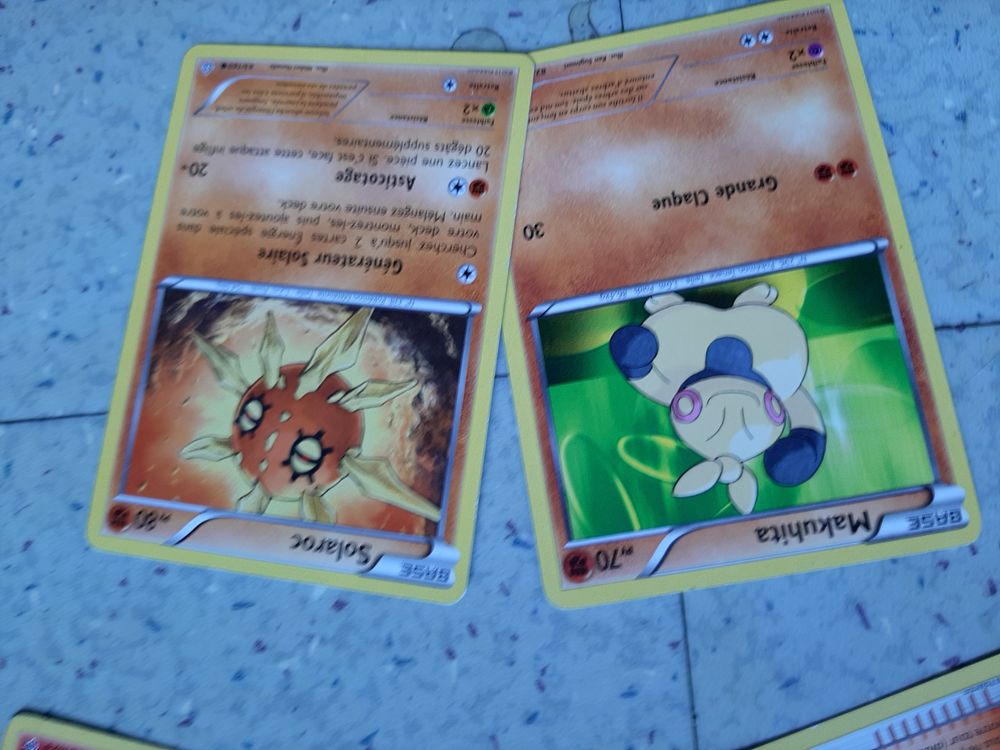 Carte de collections POKEMON 60 Marseille 1 (13)
