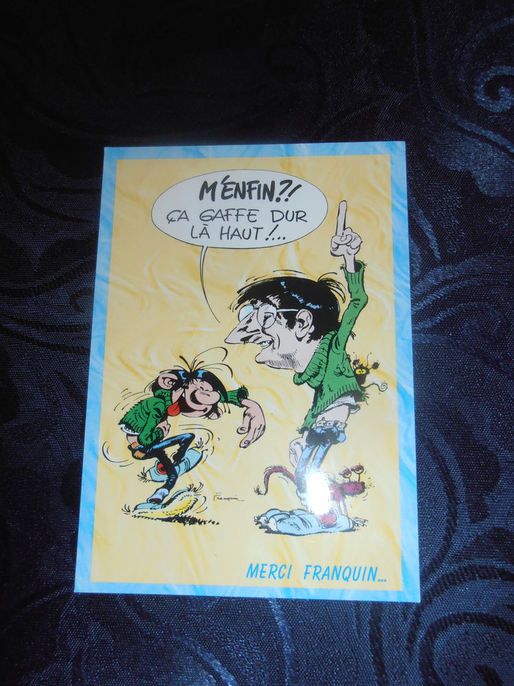 Carte collector Gaston Lagaffe (45) 1 Tours (37)