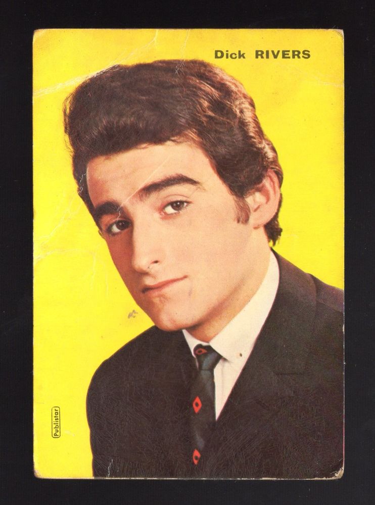 Carte Dick RIVERS Publistar petit format 4 Argenteuil (95)