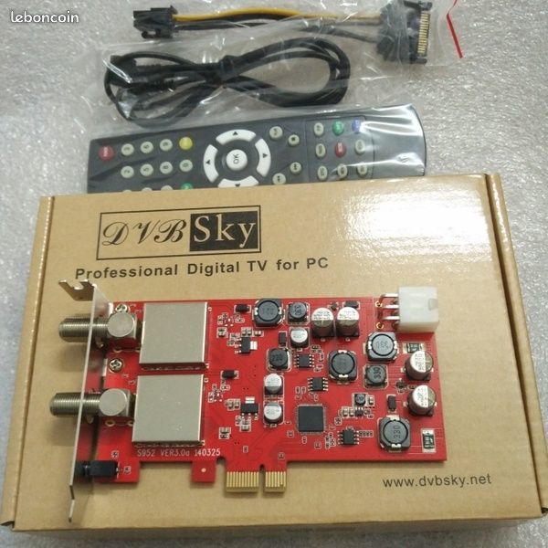 Carte double tuner satellite dvbsky S952 pcie parfait �tat 50 Villers-l�s-Nancy (54)